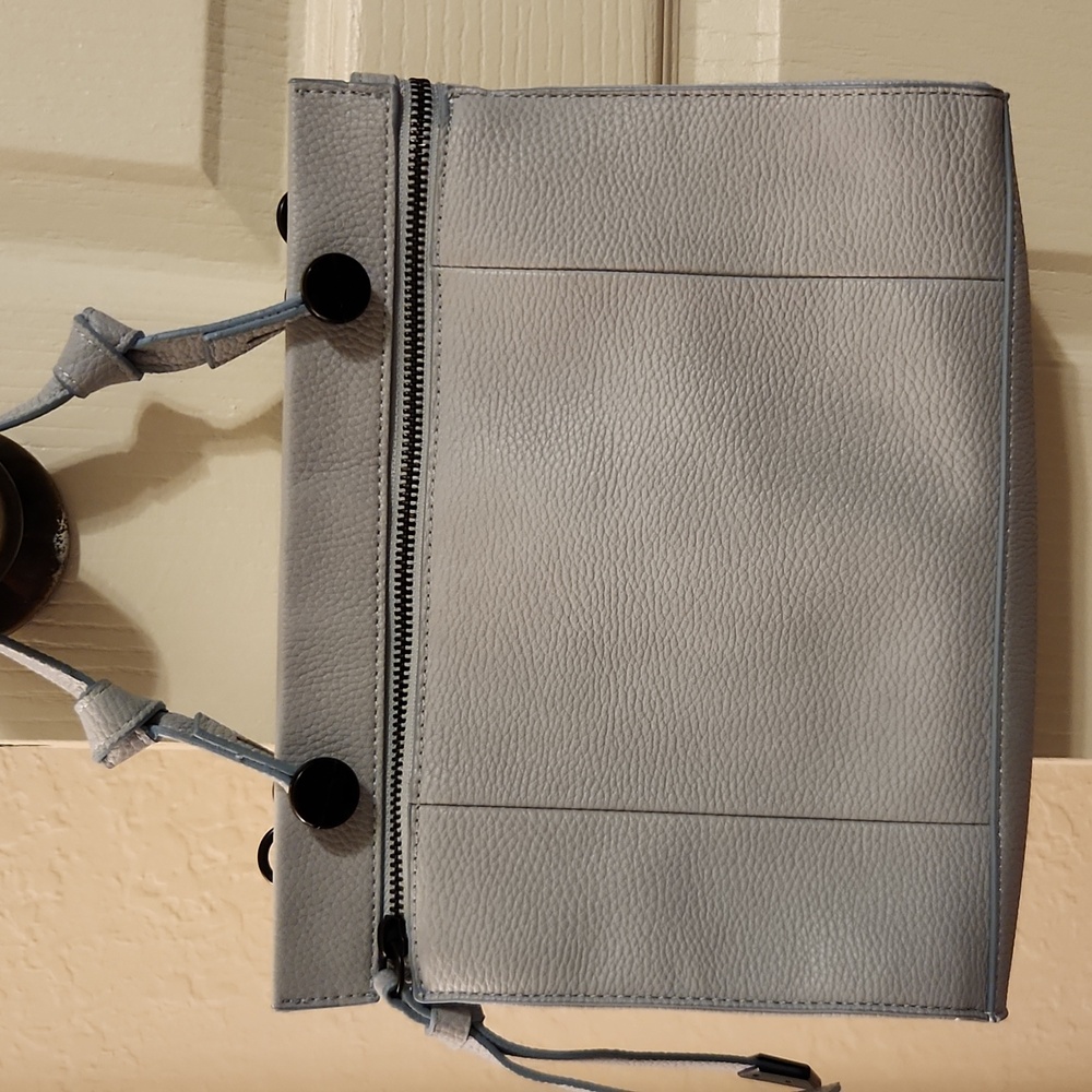 Light Blue Foly + Corinna Small Dione Mini Satchel